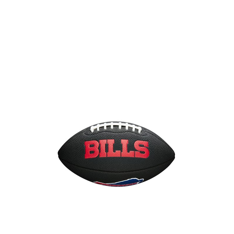 WILSON Sporting Goods NFL Buffalo Bills Team Logo Football , Black, Mini Size - Image 1